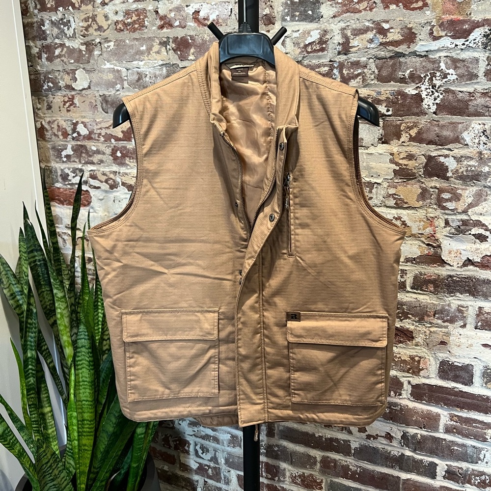 Wrangler Riggs Workwear Foreman Vest 3W183CR - Tan